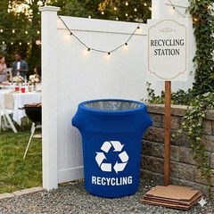 Your Chair Covers – Spandex Trash Can/Waste Container Covers