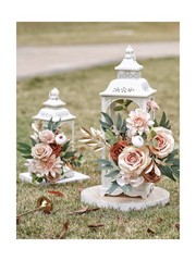 MISSPIN Artificial Flowers DIY Box Set Fake Roses Bouquet Brida… Fast USA SHIP