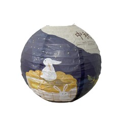 Chinese Style Round Paper Lantern Mid-Autumn Festival for Wedding Holiday Decor