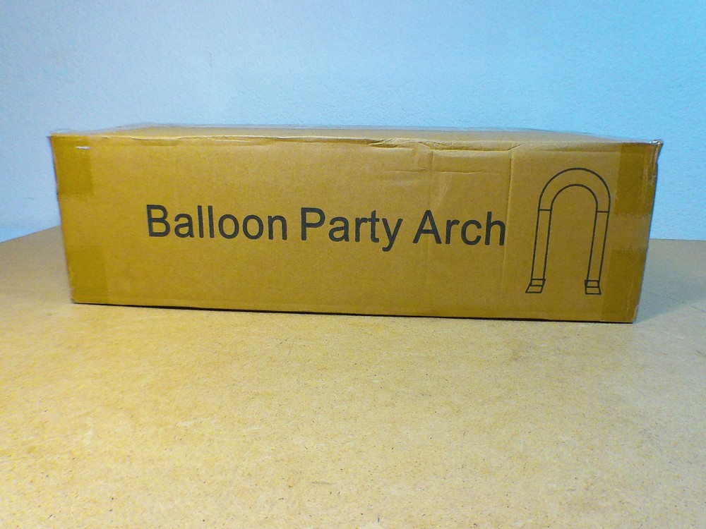 7.2FT Gold Double Arch Backdrop Stand, U-Shaped Metal Wedding Arch Frame