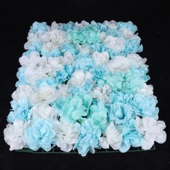 12PCS Wedding Valentine’s Backdrop Decor Artificial Silk Rose Flower Wall Panels