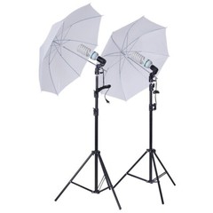 Daylight Umbrella Professional Photo Lighting Kit & Softbox with Backdrops SALE