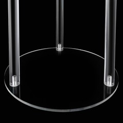 10pcs 80cm Acrylic Artificial Flower Vase Stand Wedding Centerpieces Decoration