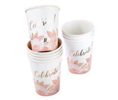 Set of 8 Bridal Shower Cups