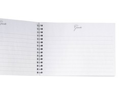 Lillian Rose Black And White Damask Wedding Guest Book Pen Set Gb735 Bd