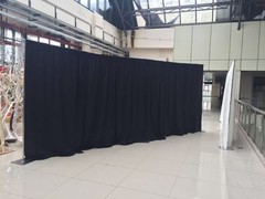 ADJUSTABLE QUICK BACKDROP KIT 8 FT TALL x 10 FT- 50 FT WIDE PIPE WITHOUT DRAPE