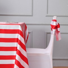 Satin Stripe Chair Sashes Wedding Party Reception Home Decorations Wholesale