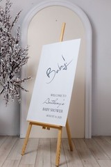 Baby Shower Welcome Sign – Baby Shower Decor – Custom Acrylic Sign-Bridal Shower