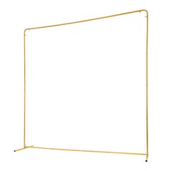 Wedding Backdrop Stand Metal Background Decoration Set + White Cloth Cover