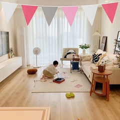 10M/33Ft Multicolor Bunting Banner Wedding for Birthday Baby Shower Party Decor