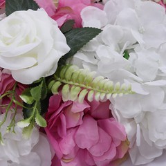 Wedding Party Artificial Waterproof Flower Wall Durable Bouquet Background 60X40