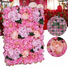 6Pcs Realistic Flower Wall Panels 60×40cm for Wedding & Party Decor