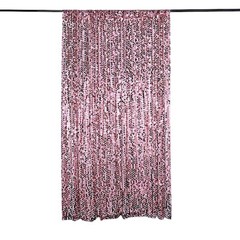 8 ft x 8 ft Big Payette Sequin BACKDROP CURTAIN Background Wedding Decorations