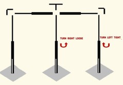 vivStruct ADJUSTABLE BACKDROP KIT 8FT TALL x 20FT- 50FT WIDE PIPE WITHOUT DRAPE