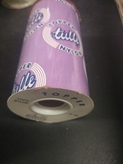 25 Yards Vintage Topper Tulle Net Ribbon, Lavender, Wedding Netting Mesh 6″