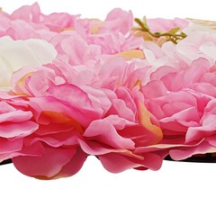 12Pcs Artificial Flower Wall Panel Silk Cloth Backdrop for Wedding Party Decor