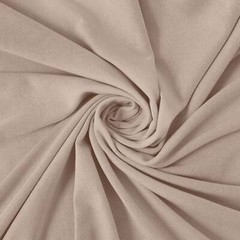 5 ft NUDE Matte Fitted Spandex Round Top Arch Backdrop STAND COVER Party