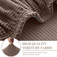 Couch Cushion Cover Chaise Lounge Cover Washable Separate Seat Chaise Couch C…