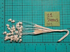 Bridal Pearl Bead Spray for Wedding Craft Decoration Bouquet Embellish