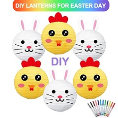 10Pcs White Paper Lanterns Decorative Chinese/Japanese 4、6、8、10、12 Inch Whtie
