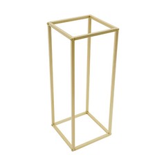 3pcs/Set Wedding Arch Gold Free Standing Wedding Centerpieces Metal Flower Stand