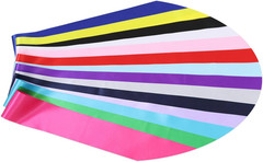 6 Pack White Blank Sash,Plain Satin Sashes,Sashes for Pageants,DIY Sashes for Pa