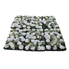 24″ X 16″ Artificial flower panels Floral Backdrop Silk Rose Wall Home Decor