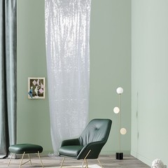 1Set Sequin Backdrop Curtain for Simple and Elegant Wedding Receptions