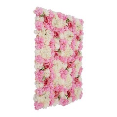 6 Pcs Artificial Flower Wall Panel, Artificial Floral Wall Decoration Backdrop