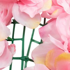 Set Of 20 Dark Pink Artificial Flower Wall Panels 60 × 40 cm Backdrop
