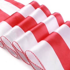 Satin Stripe Chair Sashes Wedding Party Reception Home Decorations Wholesale