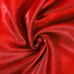 6 Red SATIN UNIVERSAL CHAIR COVER for Wedding Banquet Reception Decorations