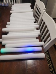 Wedding Decor (Dusty Blue, Black, and White)