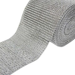 Multicolor Crystal Rhinestone Ribbon Tape Diamond Mesh Gift Decorations