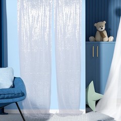 1Set Sequin Backdrop Curtain for Simple and Elegant Wedding Receptions