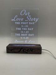 wedding Custom Made Led sign custom