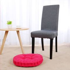Family Office Corduroy Round Shaped Sofa Floor Chair Seat Cushion Pad 40cm Dia