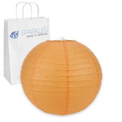 5 pcs 16″ inch Chinese Paper Lantern – Orange – Wedding Party Event es