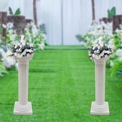 2Pcs Wedding Roman Column 88cm Party Event Decoration Column Flower Column Stand