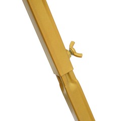 210cm(6.89ft) Heart Shaped Gold Metal Balloon Arch Stand Frame Display Kit Love