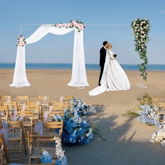 6x3m Wedding Backdrop Stand Pipe Kit carbon steel Curtain Frame Baby Shower