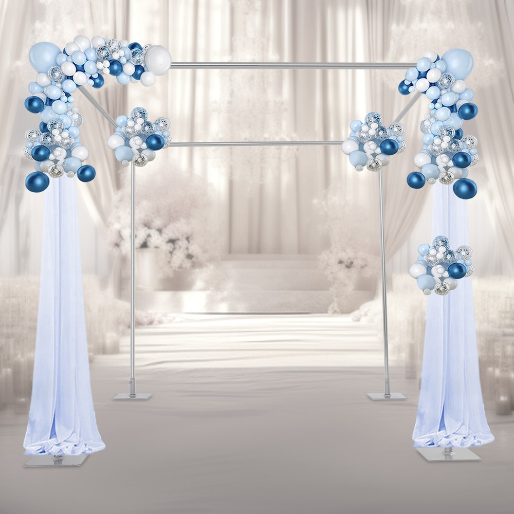 Adjustable 4 Post Hardware Kit Outdoor Wedding Party Stand Backdrop Stand Kit