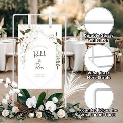 Wedding sign stand, adjustable. Welcome to our wedding sign stand