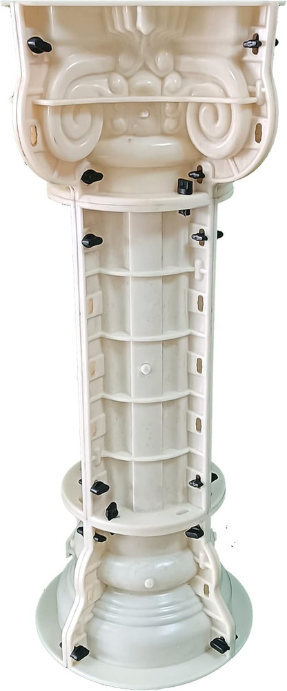 Reusable Round Column Wedding Pedestal Mold for Stunning Flower Displays
