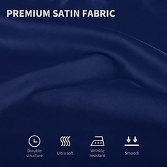 16 Pack Square Satin Napkin Bright Silk Table Napkin Soft Smooth Fabric Table