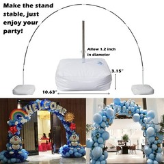 Heavy Weight Water Bag for Balloon Column Stand and Balloon Arch Kit,Tall Bal…