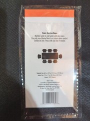Cuisinart 9 Piece Tablecloth & Napkins Set, Cream in Color, Circular Pattern