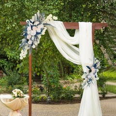 Wedding Arch Corner Flower Decor Large 90x45cm