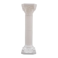 2x Roman Pillar Greek Column Statue Wedding Pedestal Stand Scenery Decoration