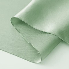 6 Pack Satin Runners 12 x 108 Inch Bright Silky Smooth 12″ x 108″ Sage Green